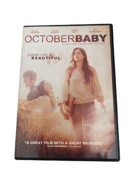 October Baby: Every Life is Beautiful ~ DVD 2012 ~ Rachel Hendrix; Jason Burkey